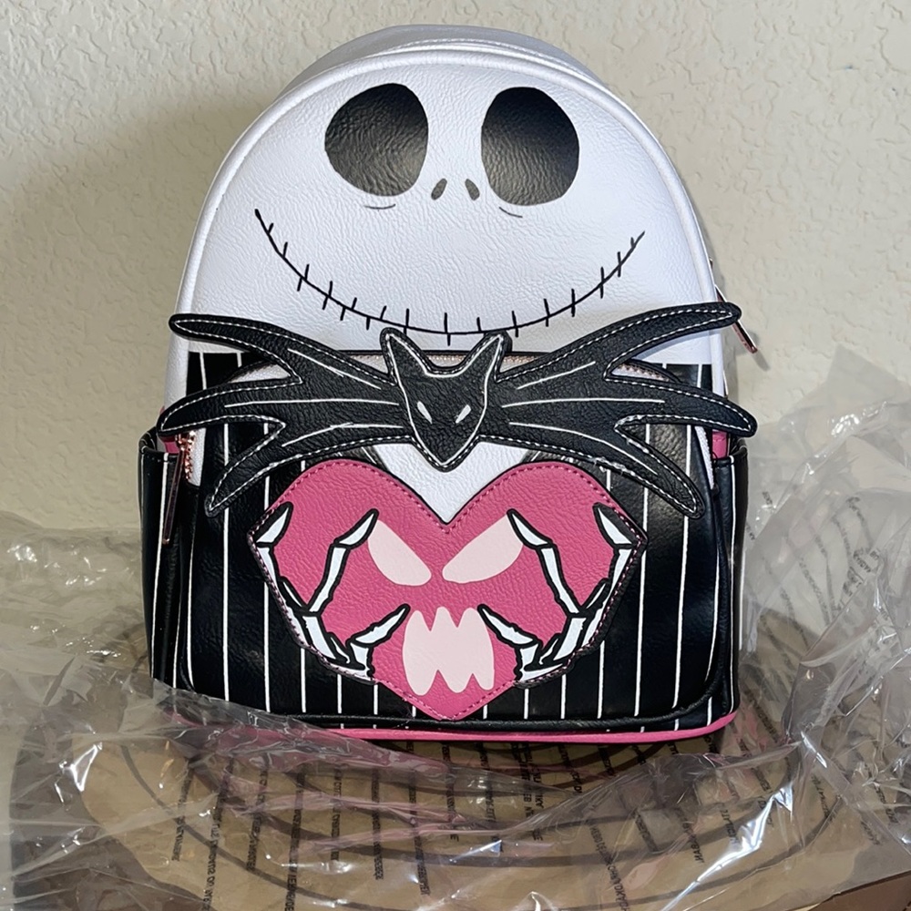 Loungefly Jack Skellington Heart Backpack